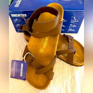 Yara Birkenstock Size 41 New with Tags in Box